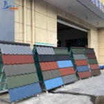 Fire Resistant Sheet Roof Metal Easy Installing Belizestone Coated Roof House Roof Tiles