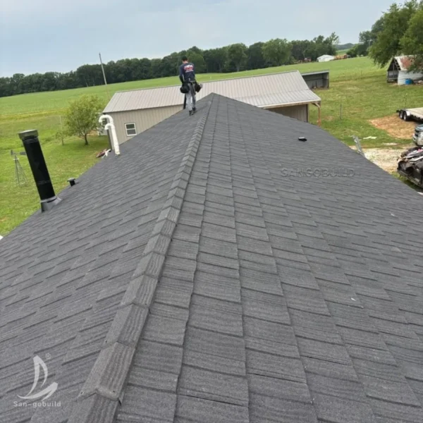 Fireproof Stone Coated Roof Tiles for Luxury Villas and Resorts