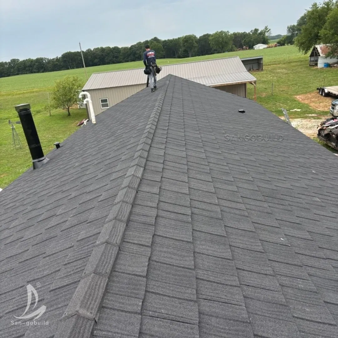 Fireproof Stone Coated Roof Tiles for Luxury Villas and Resorts Fireproof Stone Coated Roof Tiles for Luxury Villas and Resorts