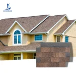 Fireproof Wooden Roof 3-Tab Bitumen Asphalt Shingle Roofing Tiles