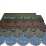 Fish Scale Asphalt Shingle Roofings Color Stone Coated Fiberglass Roof Sheets Vietnam Price