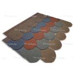 Flexible Fiberglass Modified Asphalt Bitumen Asphalt Roofing Shingles