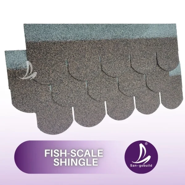 Flexible Material Fiberglass & Bitumen Roofing Sheet Korea Japan Mongolia Architectural Asphalt Roofing Shingles