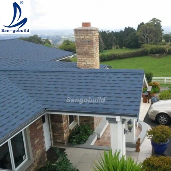Flexible Roofing Material Harbor Blue Shingles Roof Tiles