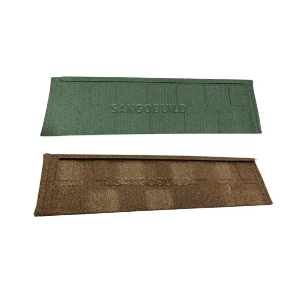Flexible Wholesale of New Features Stone Coated Metal Roof Shingles Tile Accessories