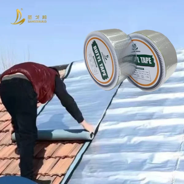 Free Sample Waterproof Self-Adhesive Roof Tile Repair and Sealing Butyl Tape