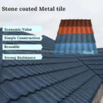 Galvanized Steel Sheet Stone Coated Roof Tile