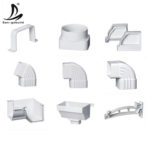 Gazebos Rain Gutters High Quality PVC Rain Gutters 7K Plastic Gutter Prices Nigeria Kenya Ghana