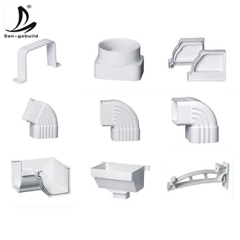 Gazebos Rain Gutters High Quality PVC Rain Gutters 7K Plastic Gutter Prices Nigeria Kenya Ghana