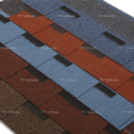 Goethe Style Roofing Tile Color Sands Covering Fiberglass Asphalt Shingle Roofs