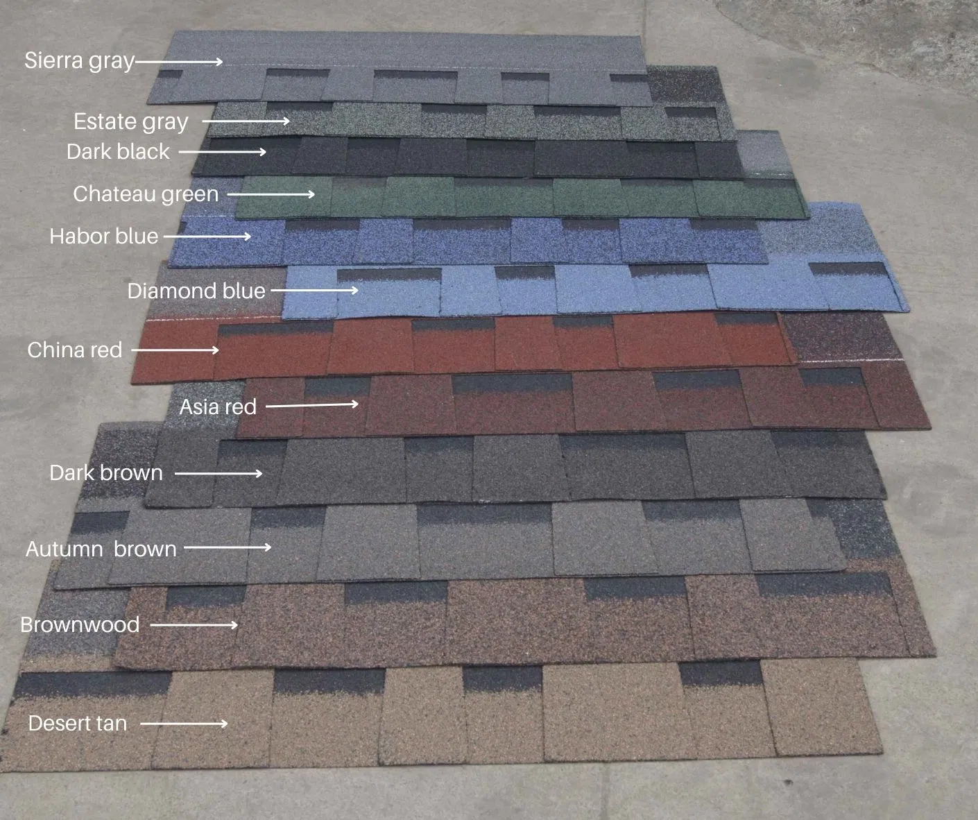 Good Price Fiberglass Roofing Material Architecture Asphalt Roofing Shingle for Luxury Villa Good Price Fiberglass Roofing Material Architecture Asphalt Roofing Shingle for Luxury Villa