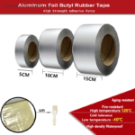 Good Quality Lifelong No Solid Waterproof Aluminum Foil Butyl Tape