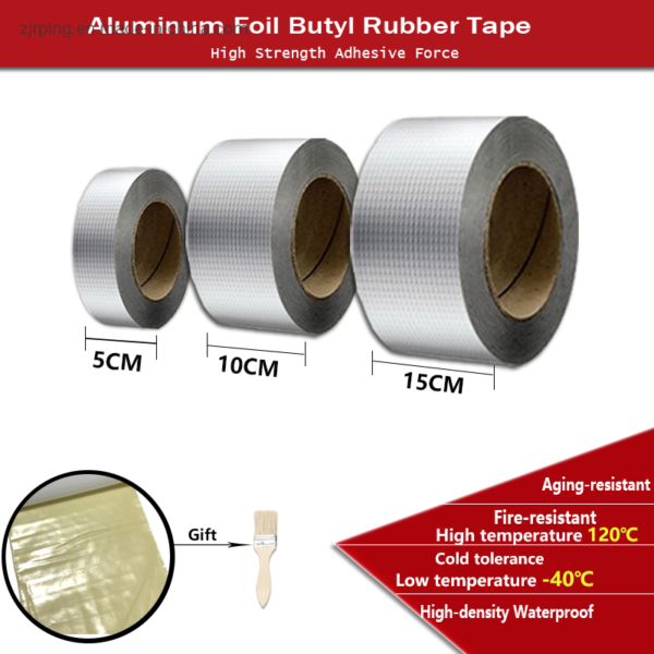 Good Quality Lifelong No Solid Waterproof Aluminum Foil Butyl Tape