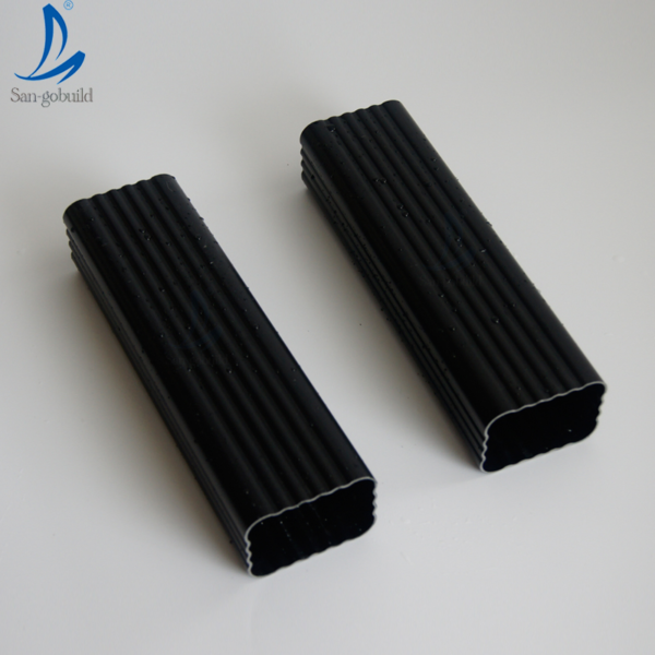 Green Plastic Rain Gutter K Style Gutter