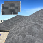 Green Roofing Material Fiberglass Roof Tiles USA Quality Asphalt Shingle for Philippines