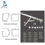 Gutter Machine for Sell/Downspout Philippines/PVC Roof Gutter Philippine