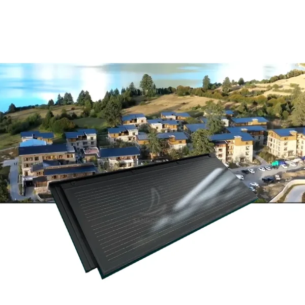 Heat Resistance Solar Shingle Roof Tiles Piastrelle Solari Photovoltaic
