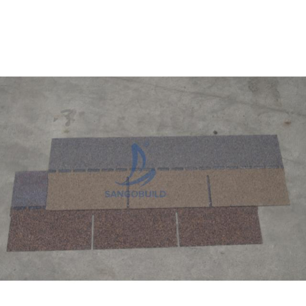 Heat Resistant American Red Roofing Shingles ASTM Standard Asphalt Roofing Materials for Philippines