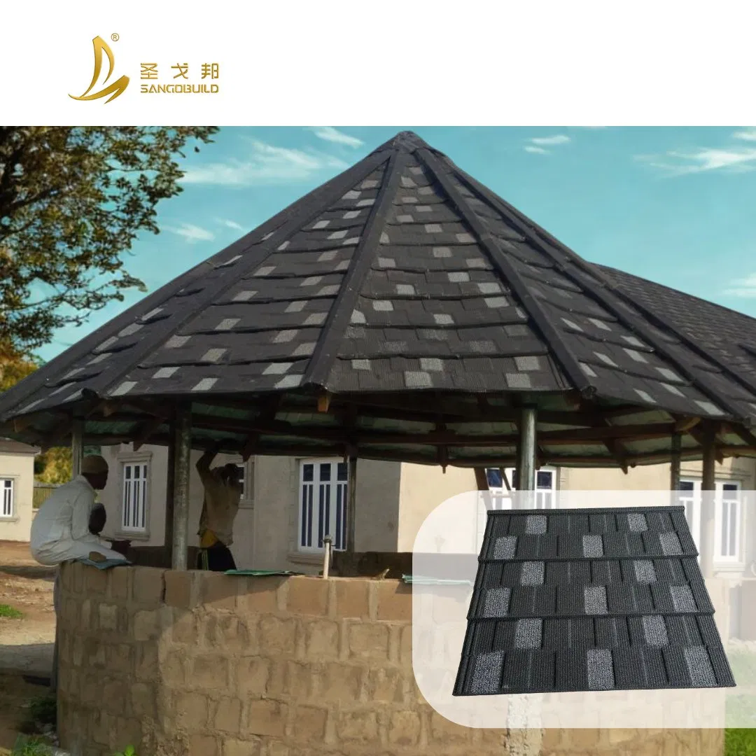 High Quality 0.45mm Corrugated Galvanized Aluminum Color Stone Coated Steel Roofing Tiles High Quality 0.45mm Corrugated Galvanized Aluminum Color Stone Coated Steel Roofing Tiles