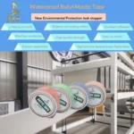 High Quality Hot Selling Single Sided Roofing Leakage Repairing Sealing Antiseptic Butyl Rubber Tape