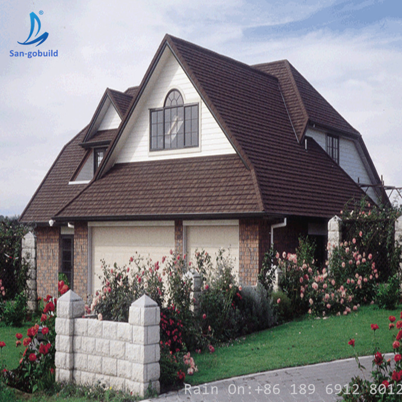 High Quality Light Weight Waterproof Roofing Sheet Stone Coated Roof Flat Tile High Quality Light Weight Waterproof Roofing Sheet Stone Coated Roof Flat Tile