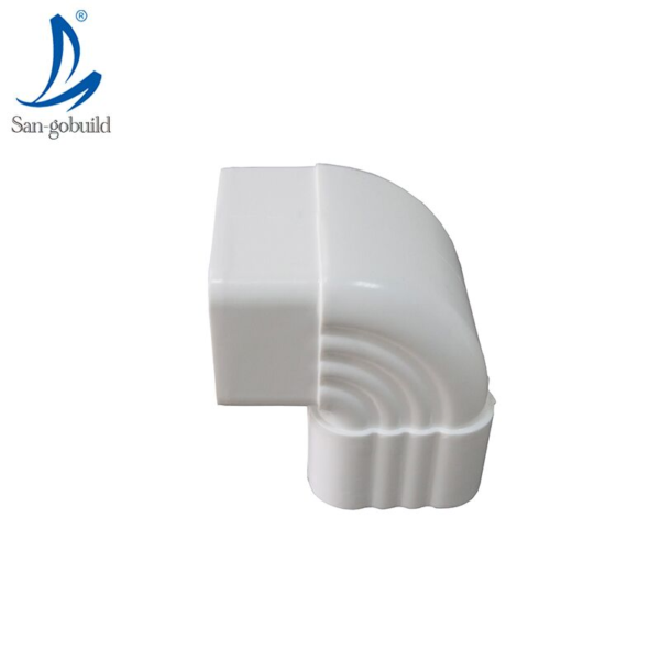High Quality Plastic Building Material K-Type PVC Drain Gutter K-Type