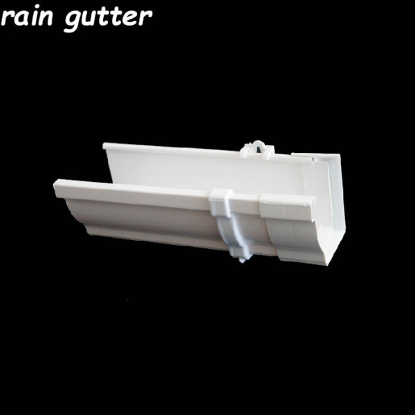High-Quality PVC Construction Material Plastic Roofing Rain Gutter to Southeast Asian Market