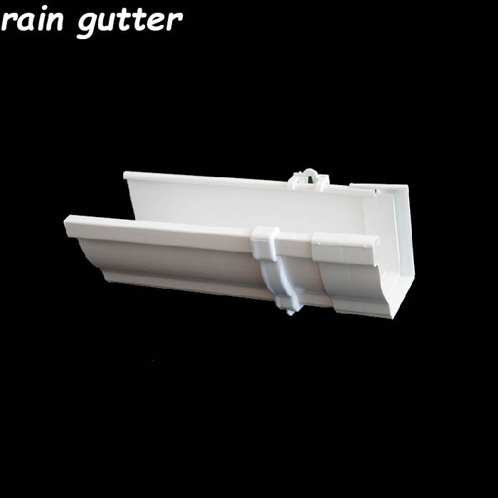 High-Quality PVC Construction Material Plastic Roofing Rain Gutter to Southeast Asian Market High-Quality PVC Construction Material Plastic Roofing Rain Gutter to Southeast Asian Market