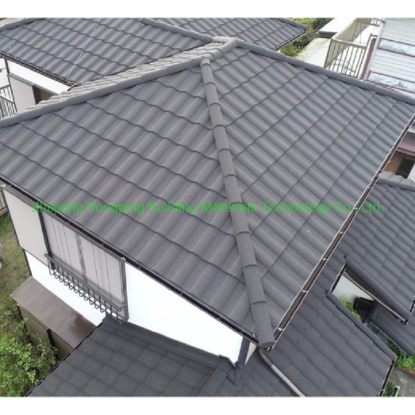 High Quality Rainbow Stone Coated Metal Roof Tile in Nigeria