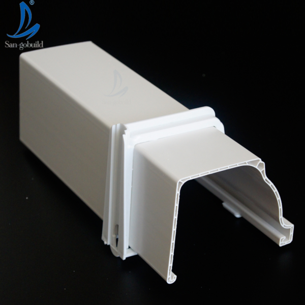 High Quality Roofing Rainwater Drainage System PVC Gutter Pipe