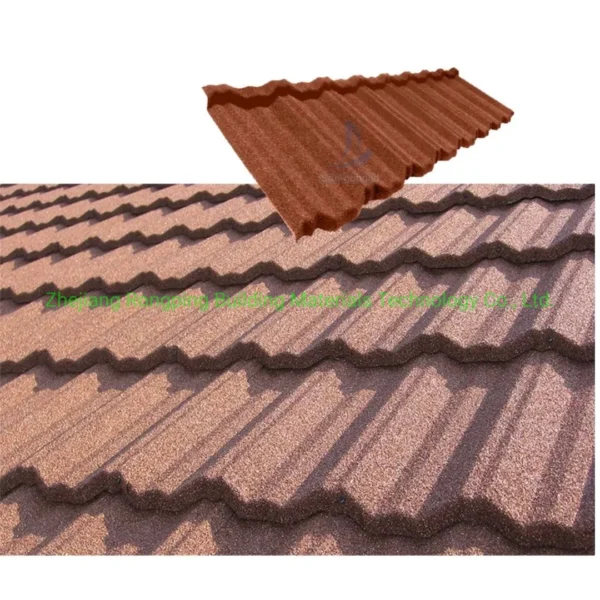 High Quality Steel Stone Coated Metal Roofing Tiles
