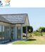 [Hot Item] 2024 New BIPV Building Integrated Photovoltaics Systems Black 80W Stone Coated Solar Roof Tiles BIPV Perc Photovoltaic
