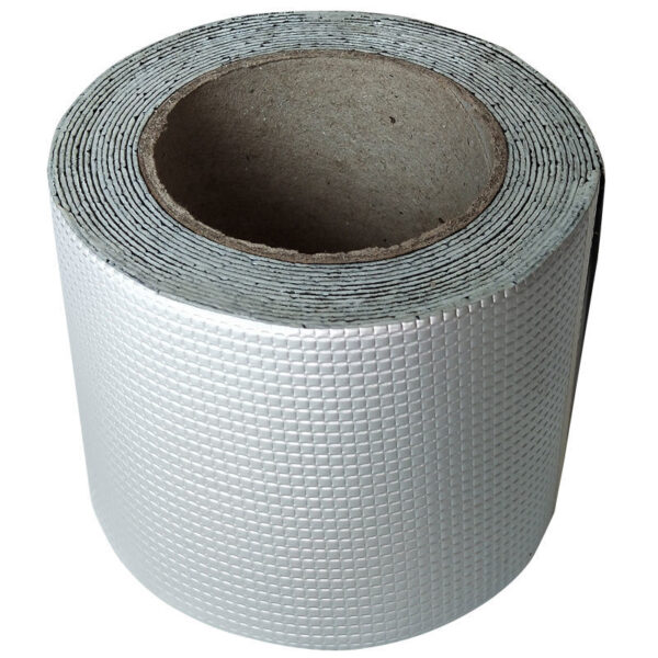 [Hot Item] Aluminum Foil Butyl Rubber Tape Self Adhesive High Temperature Resistance Waterproof for Outdoor Leakages