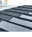 [Hot Item] BIPV Roofing 50 Years Warranty Black Panel 90W Stone Coated Metal Solar Roof Tile