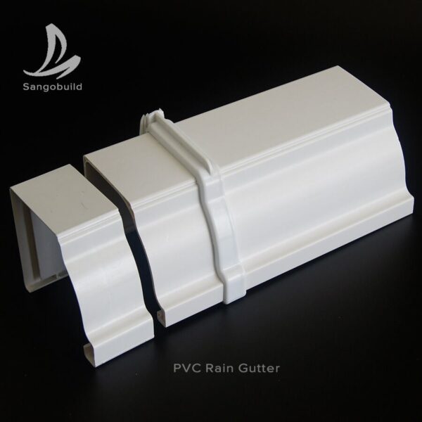 [Hot Item] Building Materials Guangzhou Philippines PVC Roof Square Gutter