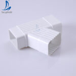 [Hot Item] Color Aluminum Gutter Fittings Metal Rain Gutter Drop Outlet Roof Drain System Steel Water Collector Gutter Guard Mesh Low Price