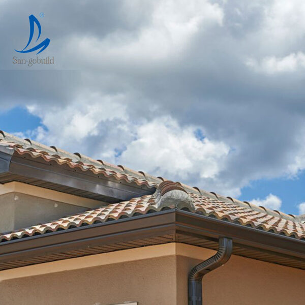 [Hot Item] Downspout Manufacturer China Roof Gutters of Metal Roof Gutter Aluminium