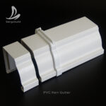 [Hot Item] Rain Gutter Downspout, Fittings, Rectangular PVC Roof Gutters for Houses