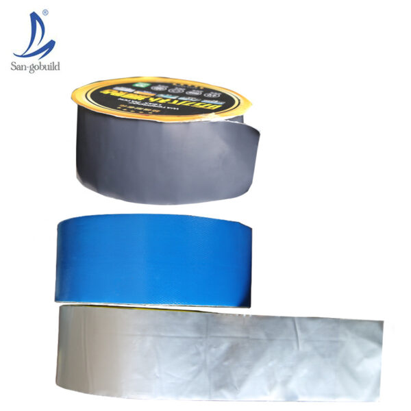 [Hot Item] Waterproof Membrane Tapes Strong Self Reinforced Adhesive Aluminum Foil Tape Price Per Roll