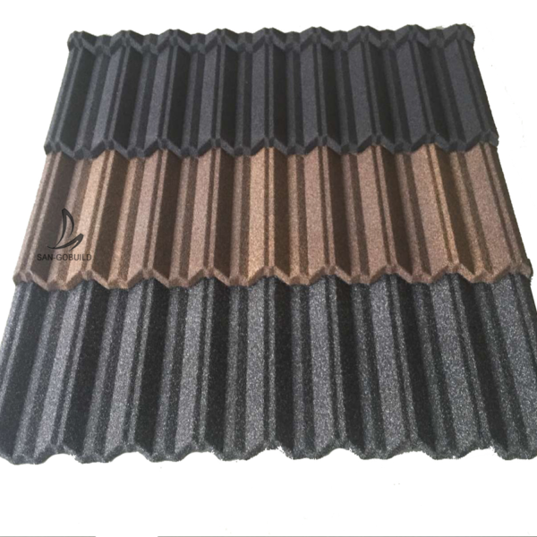 Hot Sale Cheap Roofing Materials Africa Stone Coated Metal Roof Tiles