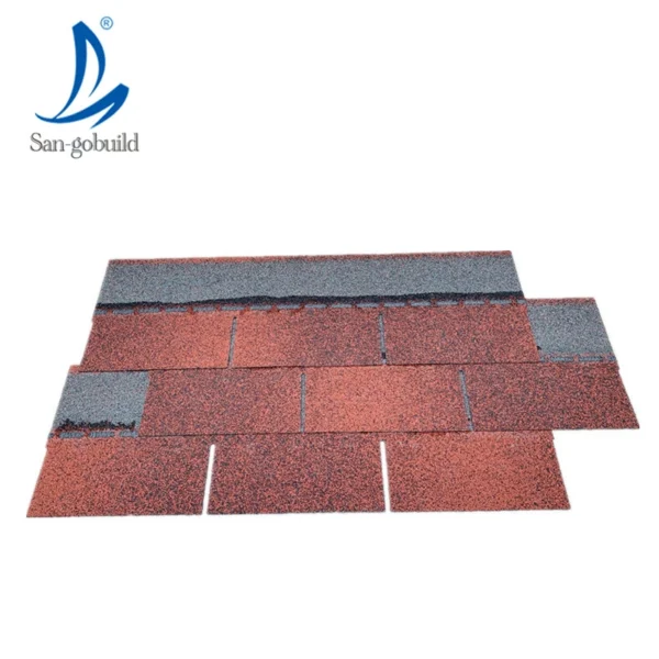 Hot Sale China Manufacturer Lightweight Roofing Materials High Quality Hexagonal Asphalt Shingle