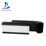 Hot Sale Gutter Color Customized Aluminum Rain Gutter Easy Install Rain Gutter