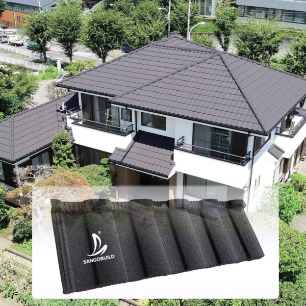 Hot Sale Roof Material 50 Years Lifespan Roof Shingles Sheet Aluminum Stone Coated Roof Tiles Manufacture