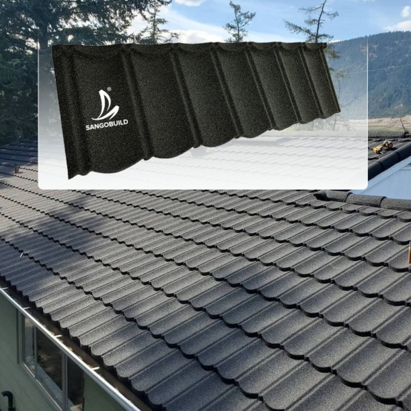 Hot Sale Roof Material 50 Years Lifespan Roof Shingles Sheet Aluminum Stone Coated Roof Tiles Manufacture