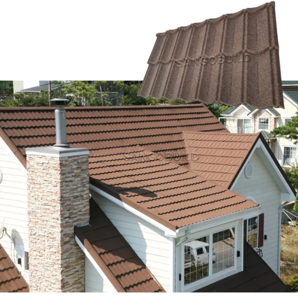Hot-Sale Roofing Sheets Price USA Standard Decorative Corrugated Stone Coated Roof Tile