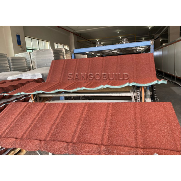 Hot Sale Structural Corrugated Metal Roofing Panels Stone Coated Steel Roofing Tile