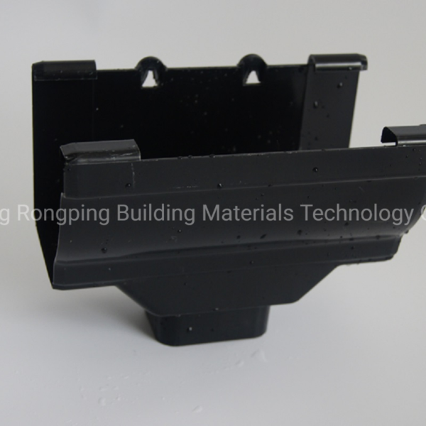 Hot Sell Factory Directly Sell PVC Rain Gutter and Downspout for PVC Roofing Materials