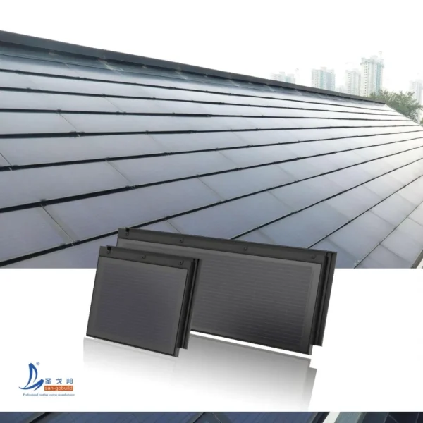 Hot Selling Solar Roof Accessories Solar Tile Roof for Solar Power System Residential Roofing Tile