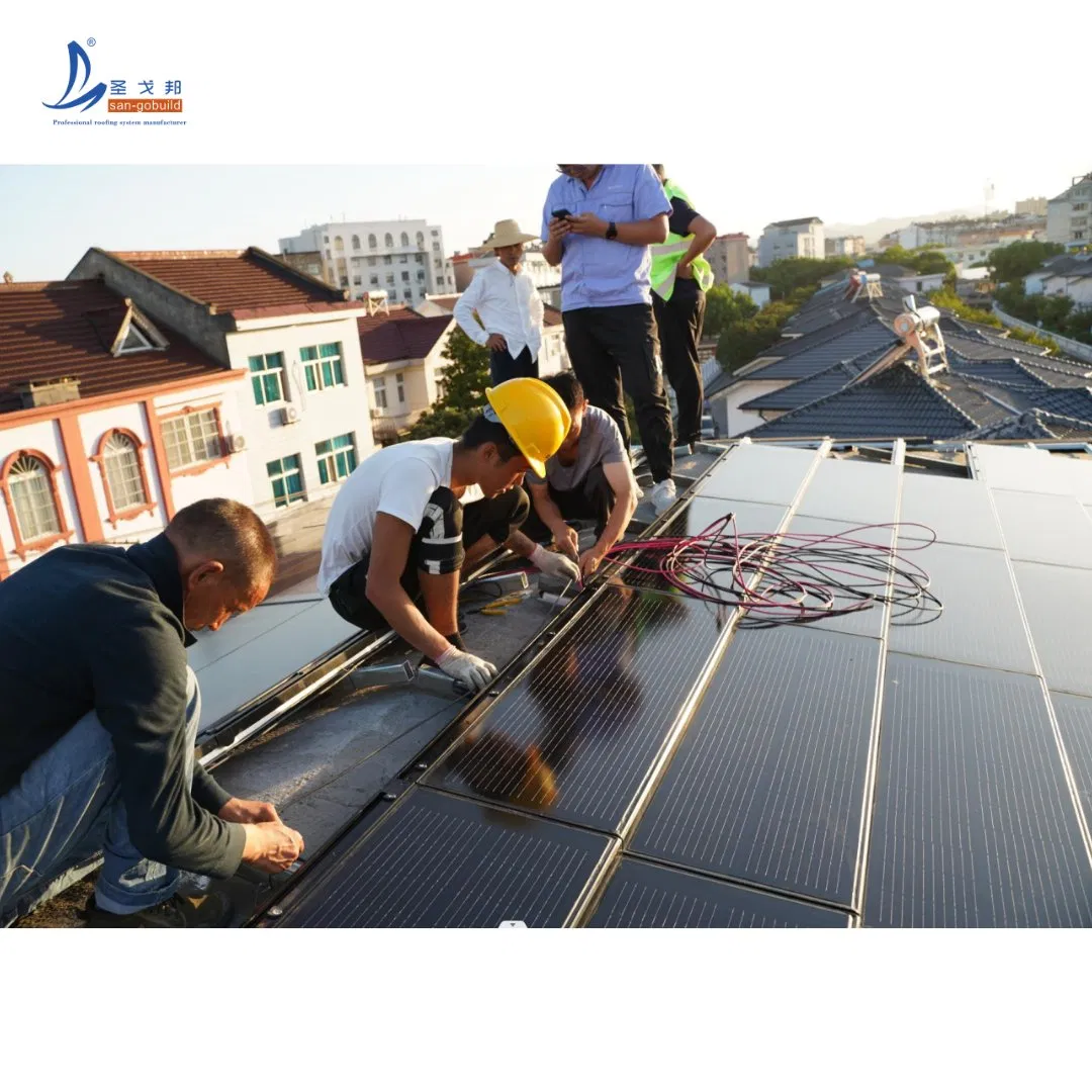 Hot Selling Solar Roof Accessories Solar Tile Roof for Solar Power System Residential Roofing Tile Hot Selling Solar Roof Accessories Solar Tile Roof for Solar Power System Residential Roofing Tile