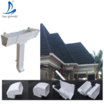 House Roofing Plastic Rain Water Collector Gutter PVC System Rain Gutter Drop Outlet